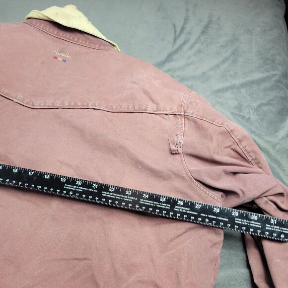 Vintage Walls Ranch Wear Work Jacket With Corduroy Collar - Distressed Style Men - Picture 5 of 16